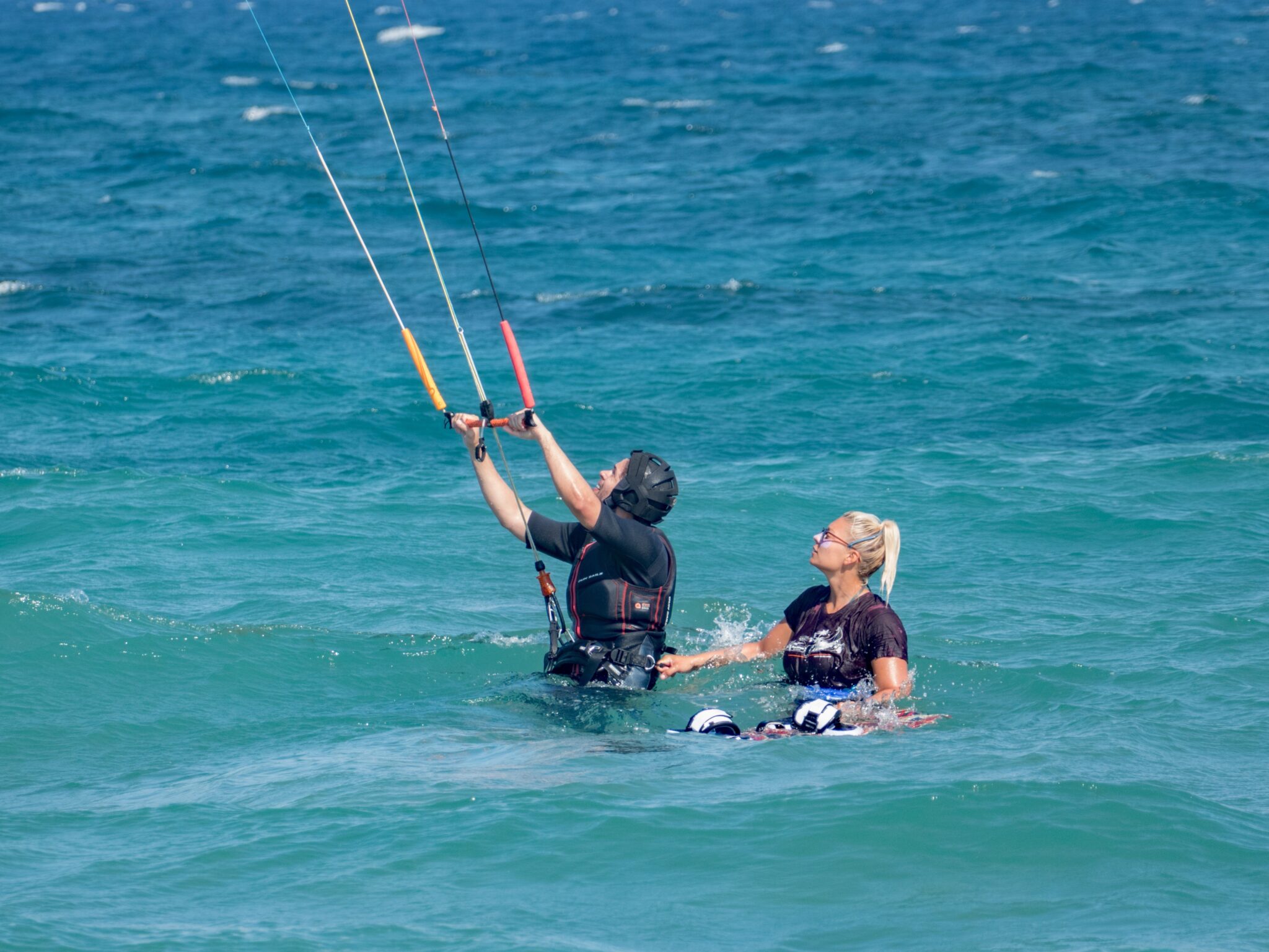 Kitesurfing in Kos, Greece